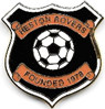 A badge with a football ball on it

Description automatically generated