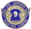 A blue and gold badge with a number and horse

Description automatically generated